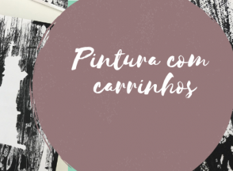 Pintura com carrinhos