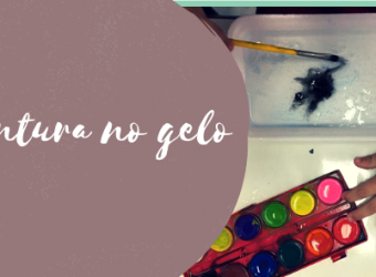pintura no gelo