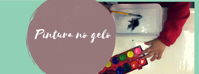 pintura no gelo