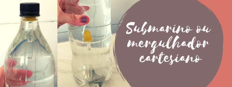 Submarino ou mergulhador cartesiano