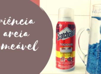 Experiência com AREIA IMPERMEÁVEL