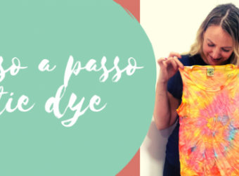 Passo a passo TIE DYE na CAMISETA