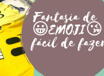 Fantasia de 😀EMOJI😘 fácil de fazer