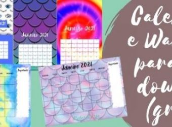 Calendário e Walpaper para fazer download (grátis)